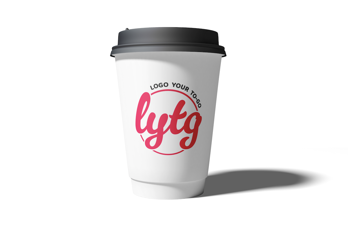 16 oz and 20 oz Custom Disposable Coffee Cups