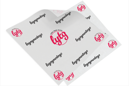 8"x8" up to 12"x14" Custom Disposable Food Liner Wax Paper